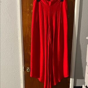 Cato Red Wide Leg Pants